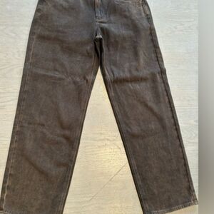 Empyre Brown Straight-Leg Chinos
